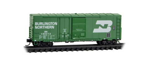Micro-Trains MTL N-Scale 40' Steel Door Boxcar Burlington Northern #190212