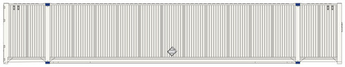 Atlas HO Scale CIMC 53' Cargo Container 3-Pack - Master - Undecorated