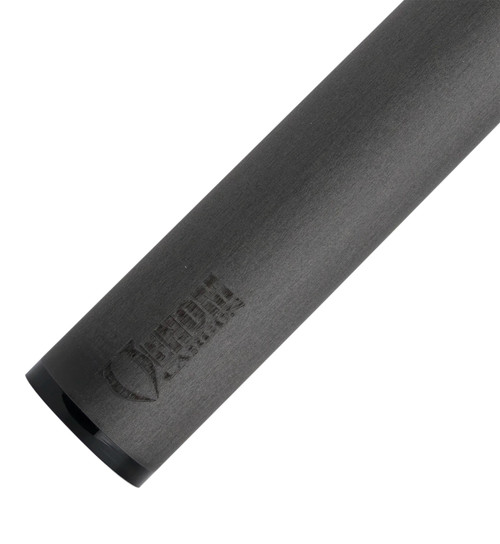 Poison Maelith Pool Cue with Carbon Fiber Shaft - Gray/Red - No Wrap