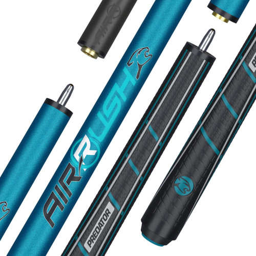 Predator Air Rush Jump Cue COTY Teal- Sport Wrap