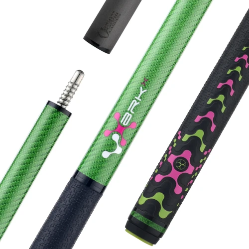 Poison VX Gamer Jump/Break Gen1 Green and Pink VX Wrap with 13mm Venom Carbon Shaft