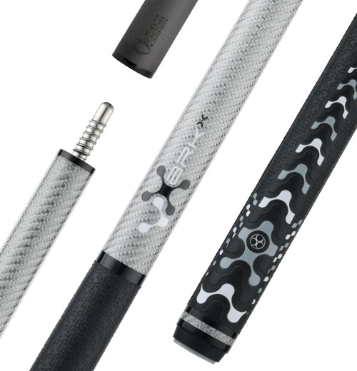 Poison VX Classic Jump/Break Gen1 Gray and Black VX Wrap with 13mm Venom Carbon Shaft