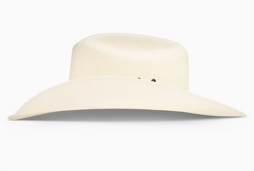 Resistol Denison Double R Collection 7X Bangora Straw Cowboy Hat - Size 7 1/4