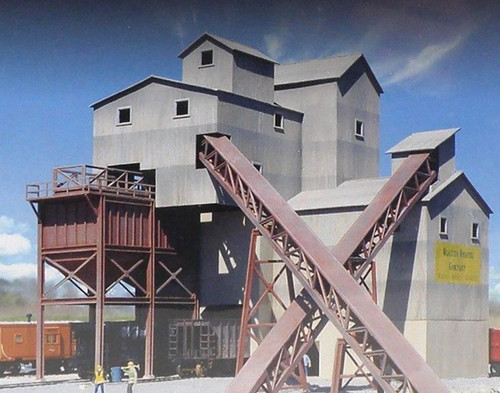 Walthers Cornerstone N Scale Building/Structure Kit Glacier Gravel Company