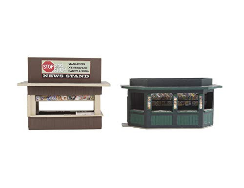 Walthers Cornerstone HO Scale Building/Structure Kit Newsstands (2-Pack)