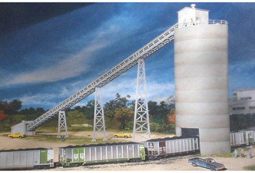 Walthers Cornerstone N Scale Building/Structure Kit Western Coal Flood Loader