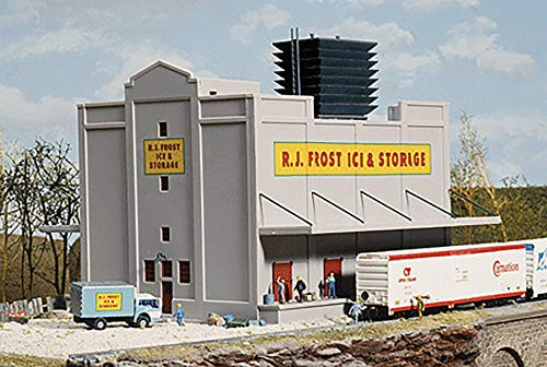Walthers Cornerstone N Scale Building/Structure Kit R. J. Frost Ice & Storage