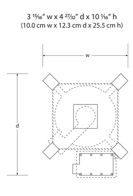 Woodland Scenics HO Scale Built-Up Building/Structure Rustic Water Tower