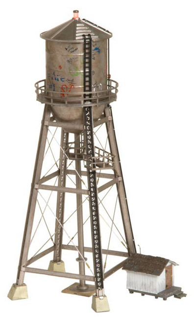 Woodland Scenics HO Scale Built-Up Building/Structure Rustic Water Tower
