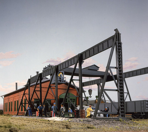 Walthers Cornerstone HO Scale Building/Structure Kit Overhead Traveling Crane