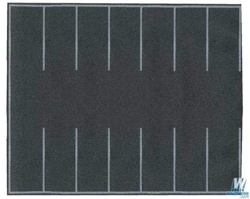 Walthers SceneMaster HO Scale Flexible Self-Adhesive Paved Parking Lot