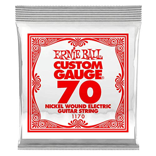 Ernie Ball P01170 .070 Nickel Wound Electric Guitar Strings 3PK