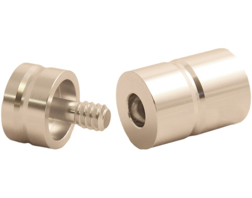 Pro Series JPA-14 Threaded Aluminum 5/16 x 14 Joint Protectors - Silver