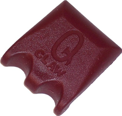 Q-Claw QCLAW Portable Pool/Billiards Cue Stick Holder/Rack - 2 Place - Burgundy
