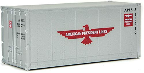Walthers HO Scale 20' Smooth-Side Container American President Lines/APL Eagle
