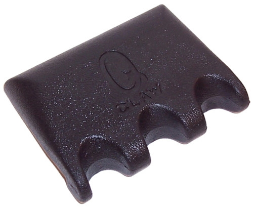 Q-Claw QCLAW Portable Pool/Billiards Cue Stick Holder/Rack - 3 Place - Black
