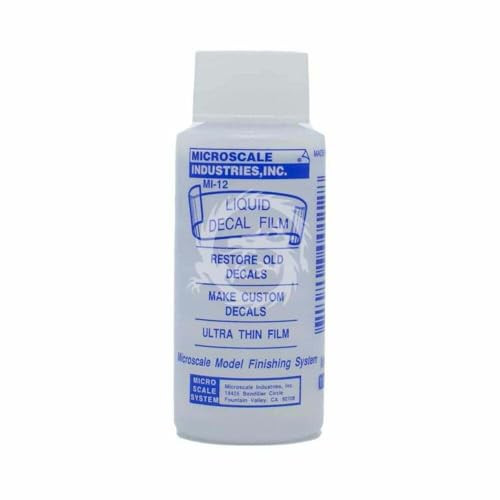 Microscale Model Railroad/Train Decal Liquid Decal Film Restorer 1oz Bottle(117)