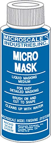 Microscale Model Railroad Decal Micro Mask Liquid Masking Tape 1oz. Bottle(110)