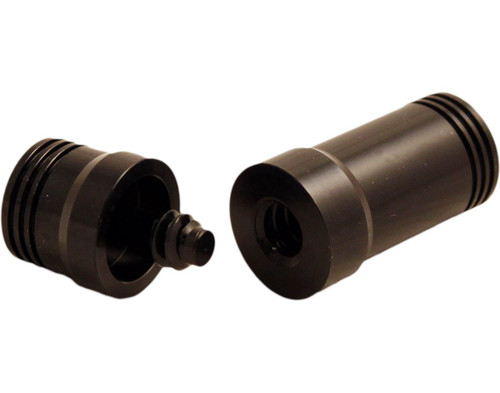 Pro Series JPA-10 Threaded Aluminum 3/8 x 10 Joint Protectors - Black