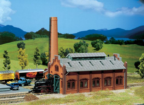 Faller HO Scale Building/Structure Kit Locomotive Back Shop/Engine