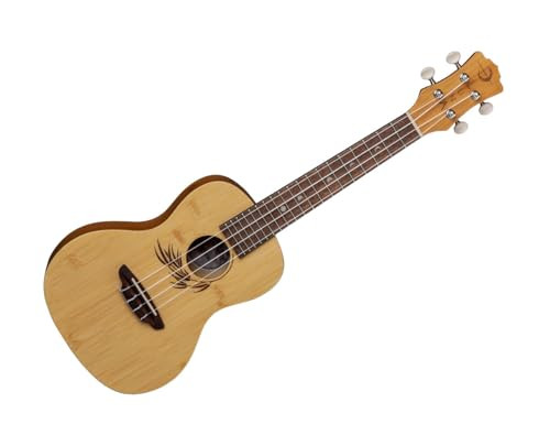 Luna UKE BAMBOO C Ukulele Uke Bamboo Concert w/Gigbag