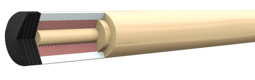 PureX HXTC10 Teal Blue Stained Birdseye/Irish Linen Wrap Pool/Billiard Cue Stick