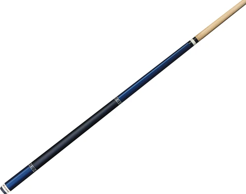 Players C602 Metallic Blue & Stealth Matte Wrap Pool/Billiards Cue Stick