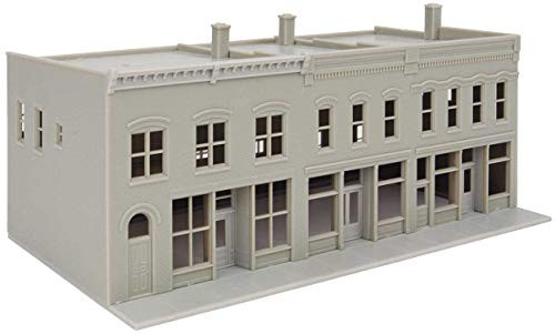 Walthers Cornerstone N Scale Building/Structure Kit Merchant's Row III Downtown