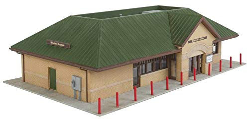 Walthers Cornerstone HO Scale Building/Structure Kit Modern Suburban Station