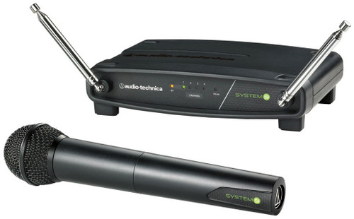 Audio-Technica ATW-902a System 9 VHF Wireless Handheld Microphone Receiver Pack
