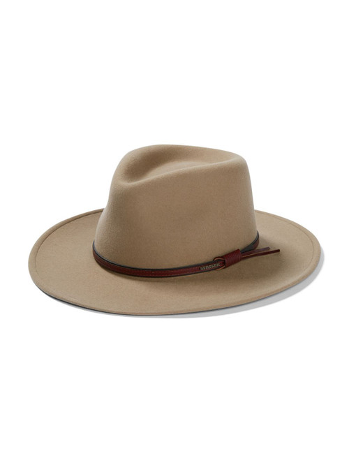 Stetson Bozeman Mushroom  Wool Crushable Cowboy Western Hat - Medium