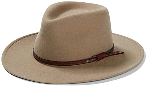 Stetson Bozeman Mushroom  Wool Crushable Cowboy Western Hat - Extra Large