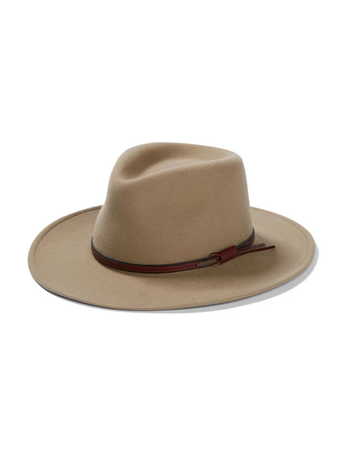 Stetson Bozeman Mushroom  Wool Crushable Cowboy Western Hat - Small