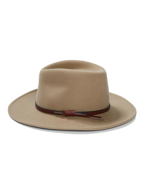 Stetson Bozeman Mushroom  Wool Crushable Cowboy Western Hat - Small