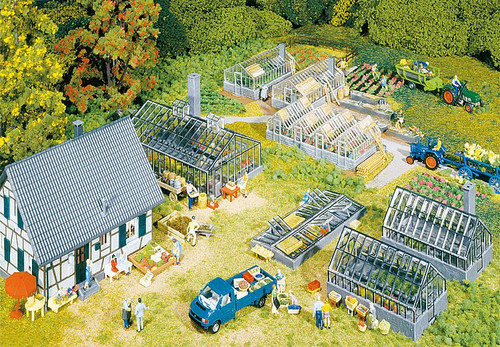 Faller HO Scale Building/Structure Kit Beethovenstrasse Two Middle