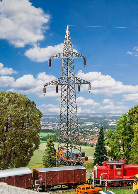 Faller HO Scale Building/Structure Kit Two High Tension Electric Power Towers