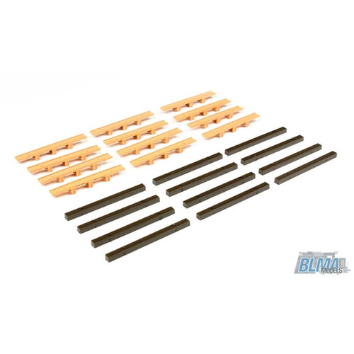 Atlas/BLMA Models HO Scale Flat Car Bulk Load Conversion Parts (PTTX & JTTX)