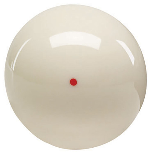 Genuine Aramith Brand Weighted Orange/Red Dot (Dynamo Tables) Pool/Billiard Cue Ball