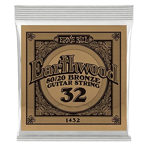 Ernie Ball Earthwood 80/20 Bronze Acoustic Guitar Strings .032 - 6 Pack