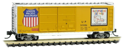 Micro-Trains MTL N-Scale 40ft Double Door Box Car Union Pacific/UP #519086