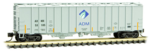 Micro-Trains MTL N-Scale 50ft Airslide Hopper Archer Daniels Midland/ADM #53185
