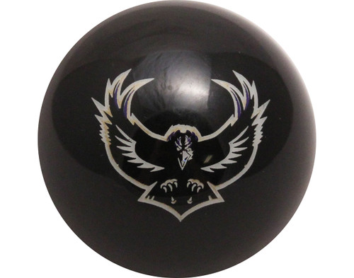 NFL Imperial Baltimore Ravens Pool Billiard Cue/8 Ball - Retro