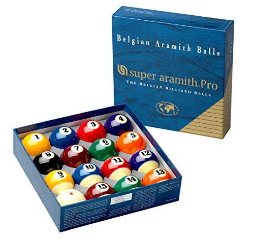 Genuine Belgian Super Aramith Pro Pool/Billiard Ball Set (Phenolic Resin)