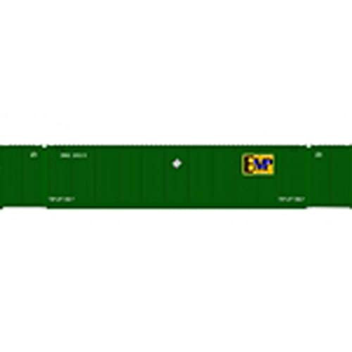 Atlas N Scale 53' Corrugated Container 3-Pack Undecorated