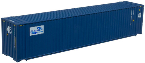 Atlas HO Scale 45' Corrugated Container 3-Pack Sea Castle Set 1 (Blue/White)