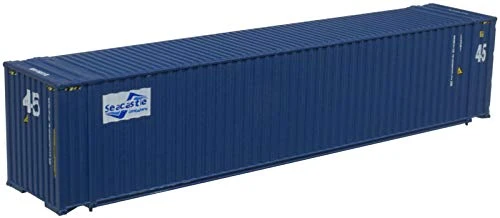 Atlas HO Scale 45' Corrugated Container 3-Pack Sea Castle Set 1 (Blue/White)