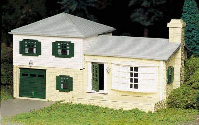 Plasticville O Scale USA Classic Building/Structure Kit Two-Story Split-Level House