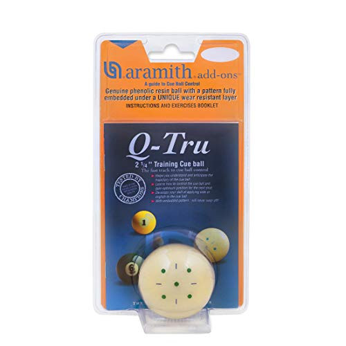 Aramith Q-Tru Training Cue Pool Billiard Ball