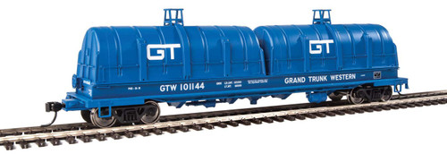 Walthers Proto HO Scale 50' Evans Cushion Coil Car Grand Trunk Western #101144