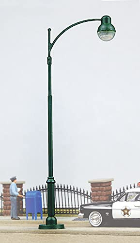 Walthers HO Scale Modern Tear-Drop Style Decorative Street Light (Operating)